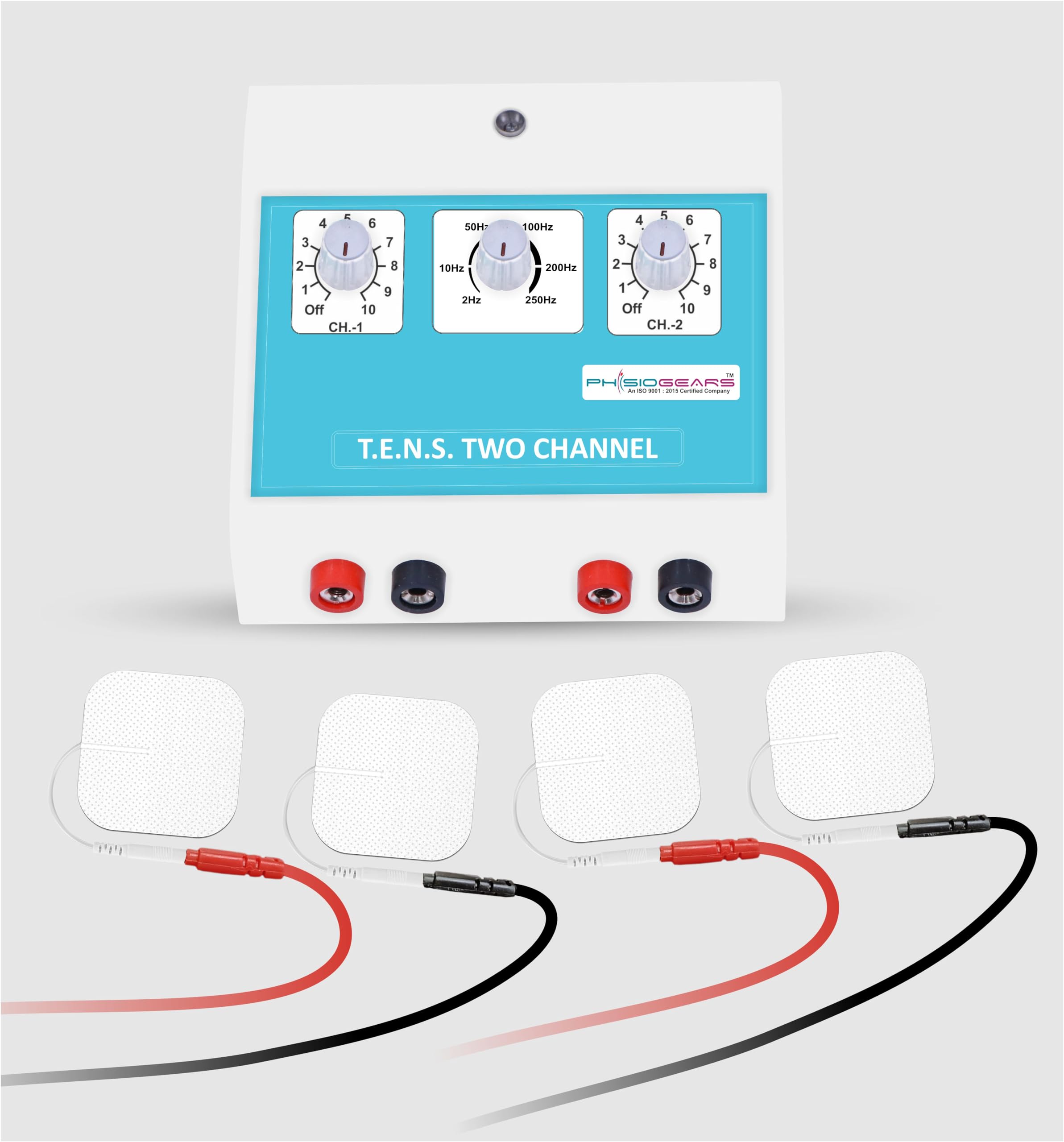 Physiogears Mini Tens Two Channel Portable Nerve Stimulator Electrotherapy Physiotherapy Compact Machine with One Year Warranty (Self Adhesive Pad) (B0D29JHY2R) Amazon Price History, Amazon Price Tracker