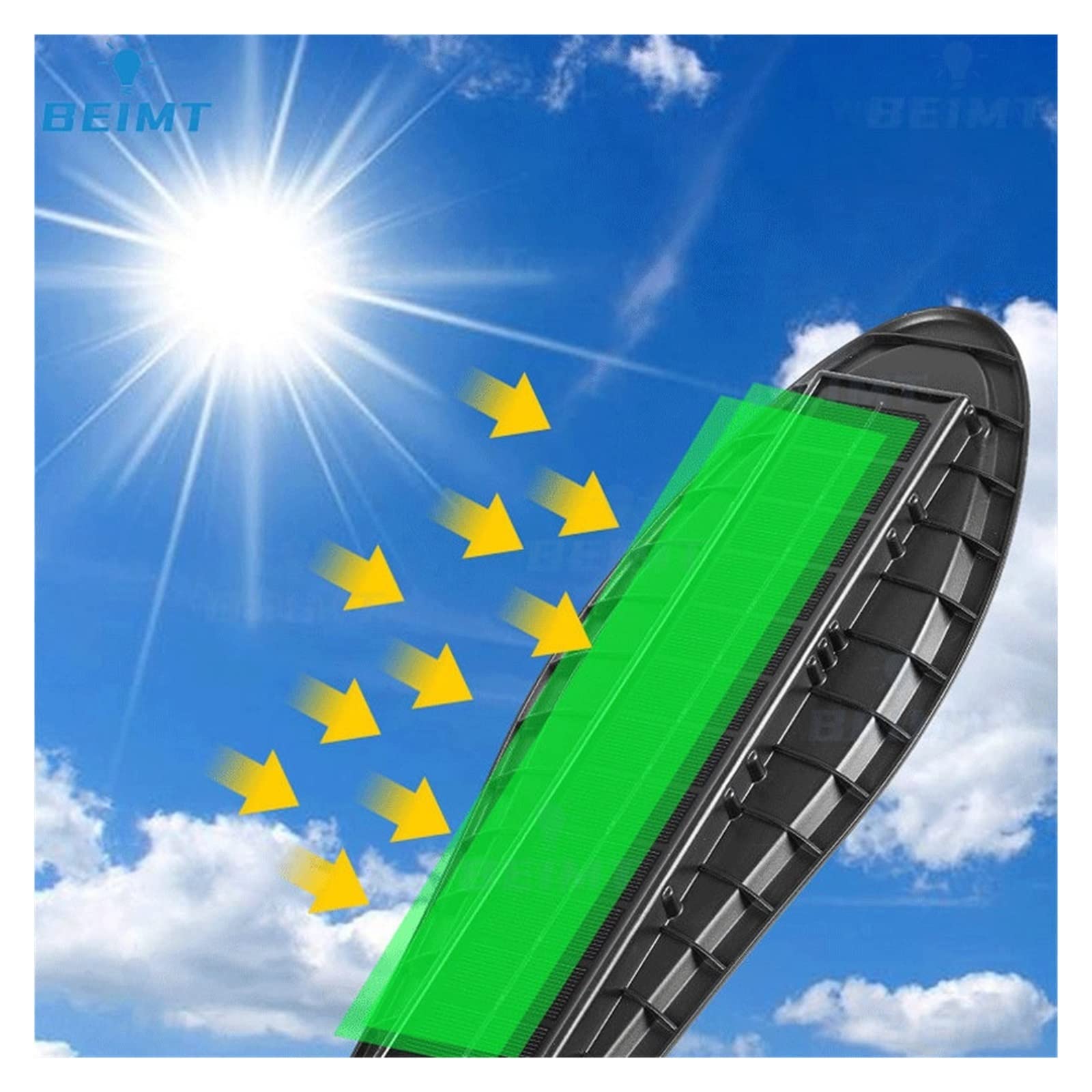 Zewnętrzna lampa solarna, 10000W168LED Światła parkingowe na energię słoneczną Wodoodporna dioda LED do ściany ogrodowej Regulowany kąt Lampa słoneczna Wbudowana 10000 mAH(D-10000w)