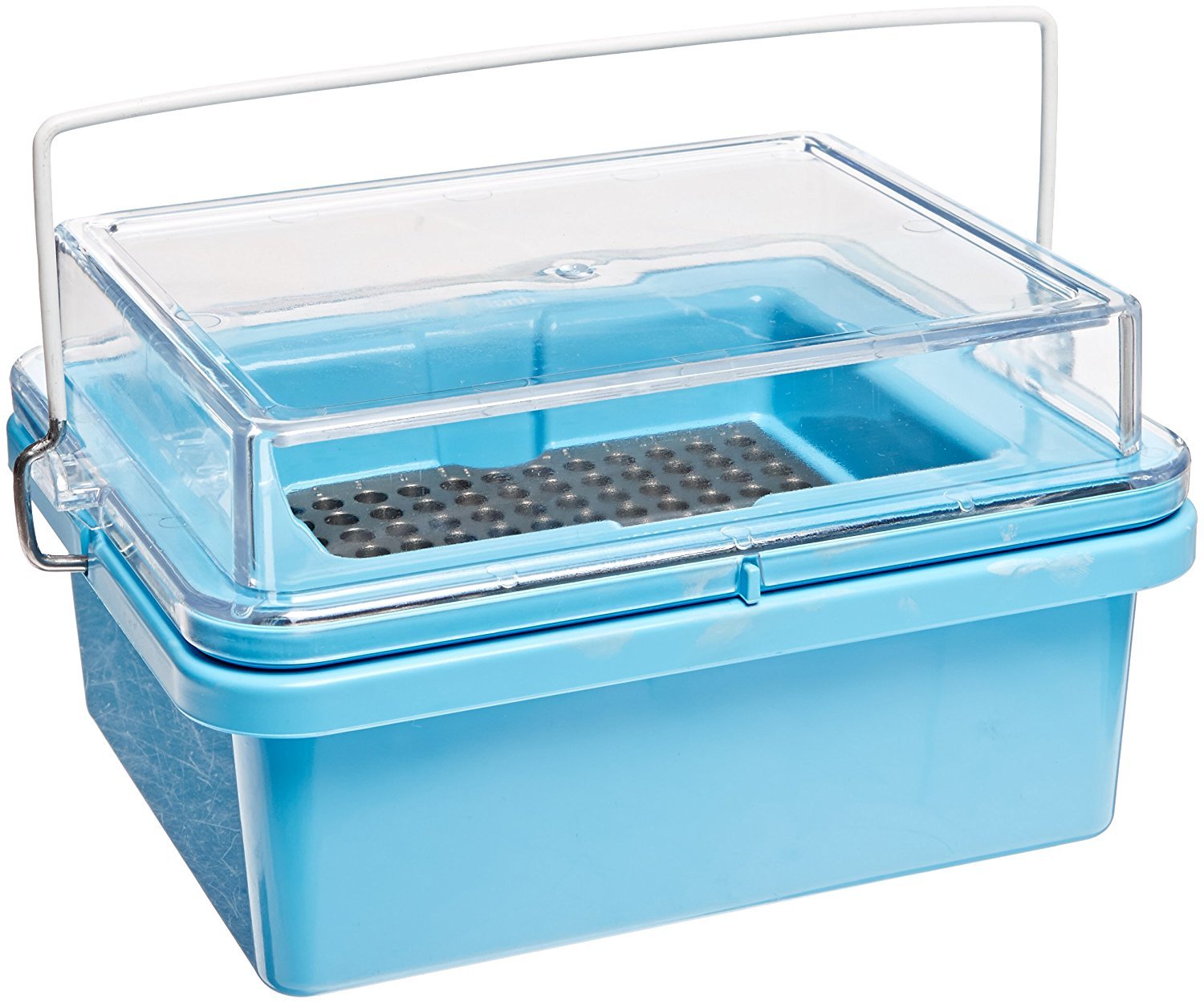 Heathrow Scientific HS120076 True North 96-Place Mini-Cooler, 20oC, Blue