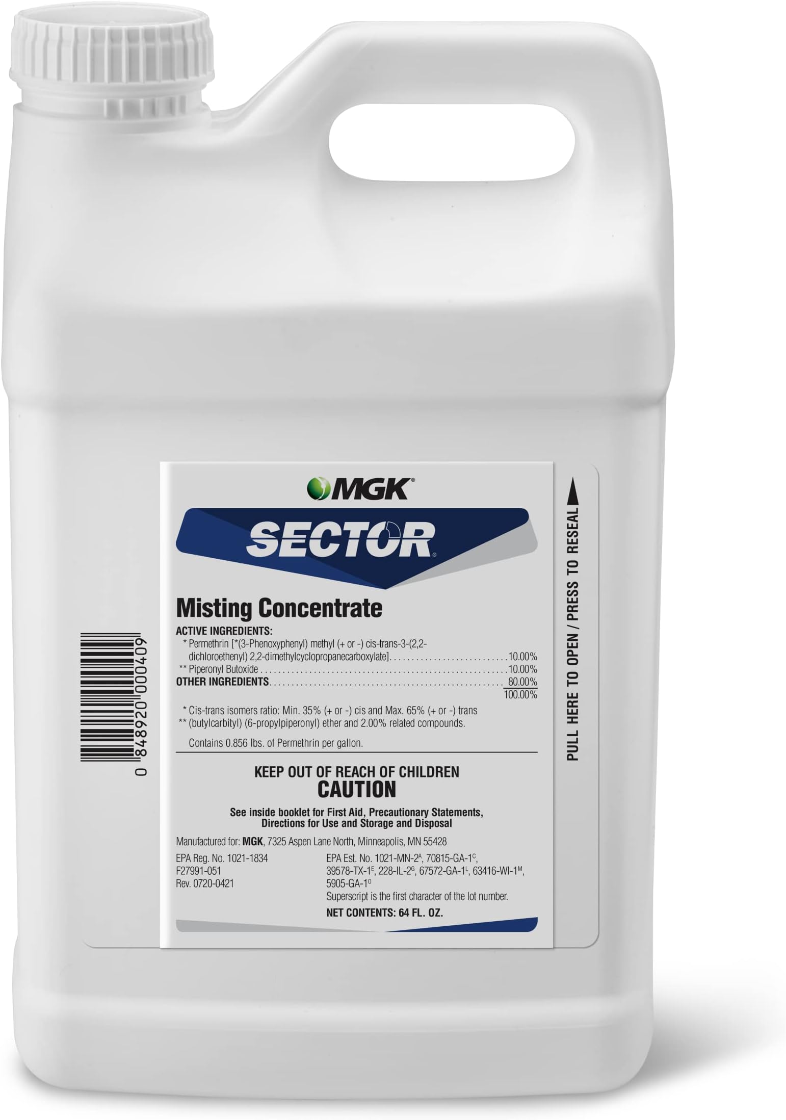 Sector Mosquito Misting System Refill 64 oz MGK1012