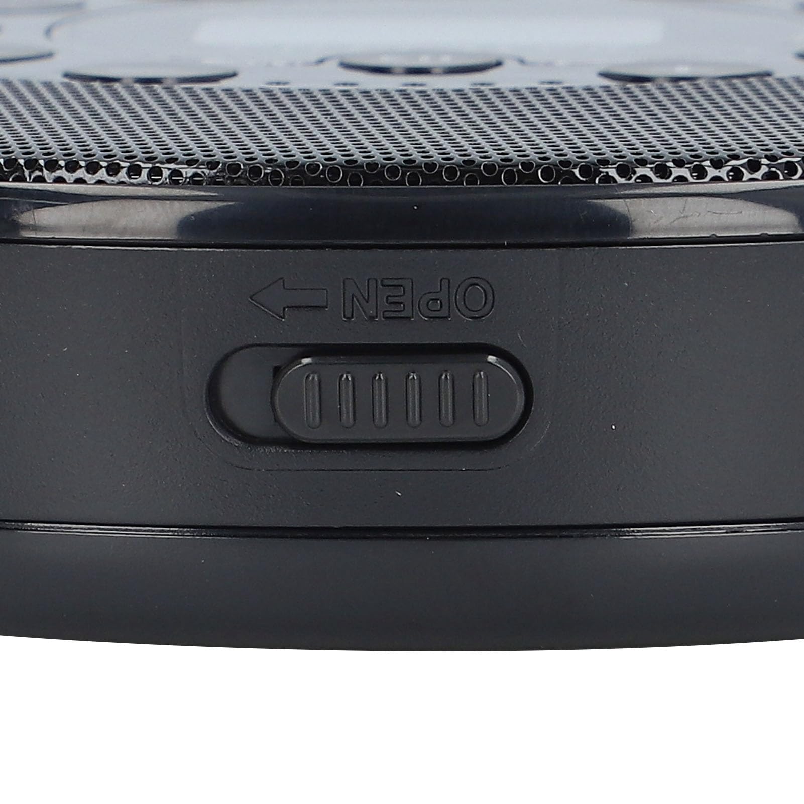 KUIDAMOS Lettore CD Portatile Bluetooth Leggero Ricaricabile Anti-salto per Viaggi a Casa Batteria da 2000 MAh (Nera)