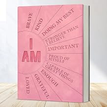 Inspirational Notebook Gift for Women Positive Affirmations Sunshine Journal Motivational Gift for Coworker Friend Bestie Sister-Pink