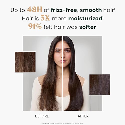 Miniatura 3 de René Furterer KARITE HYDRA Crema hidratante de día para cabello seco, sin enjuague, sin enjuague, con aceite de karité, 3.3 onzas líquidas