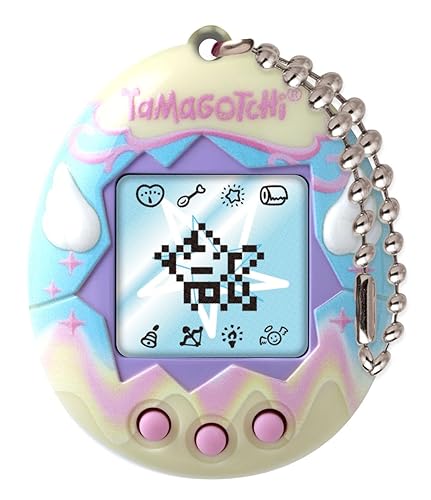BANDAI 42993 Tamagotchi Angel Animal Virtual Party Multicolore Jouet électronique pour Les Plus de 8 Ans - Party