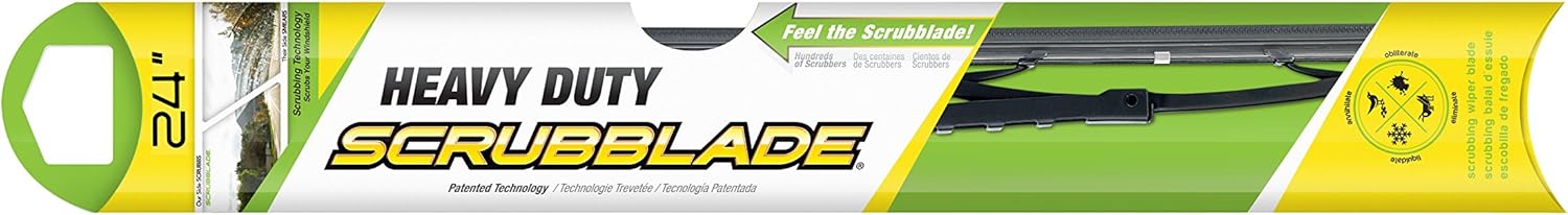 SB2400 Premium All-Season Windshield Wiper Blade, 24" (Pack of 1), Black 24-Inch