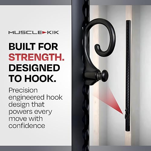 Miniatura 5 de Aluminum Wall-Mounted Anchor Fitness System - Adjustable, Multi-Functional, Space Saving Home Gym Solution for Strength Training, Workout Goals