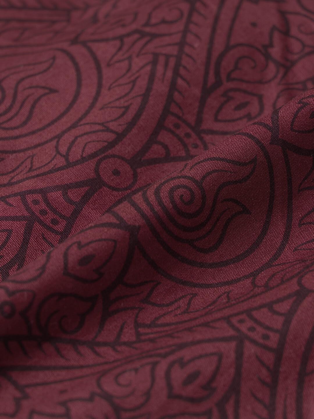 The Souled Store Avatar: Fire Bender Uomini e Ragazzi Elastico in Vita Marrone Stampa Geometrica All-Over Cotone Appliqué Dettaglio Merchandise Ufficiale Lounge Boxer Shorts