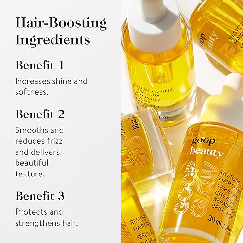 Miniatura 2 de goop Beauty Hair Oil  Hidratante capilar para cabello encrespado y seco  Vitamina C, aceite de espino amarillo y aceite de plumeria monoi  1 onza