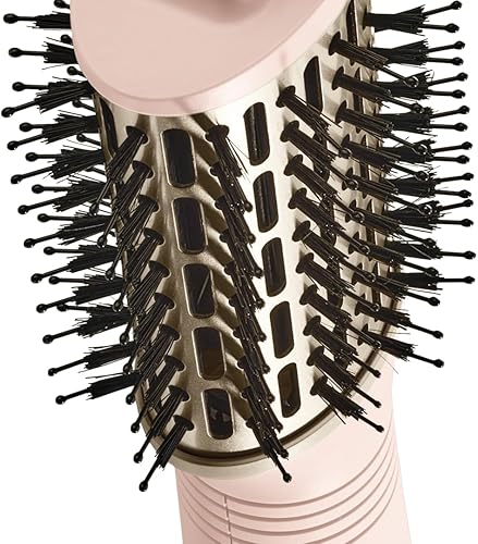 Miniatura 6 de Conair Cepillo de aire caliente de cerámica doble de 2 pulgadas, cepillo ovalado para peinado voluminoso, sin encrespamiento, suaviza, seca y añade