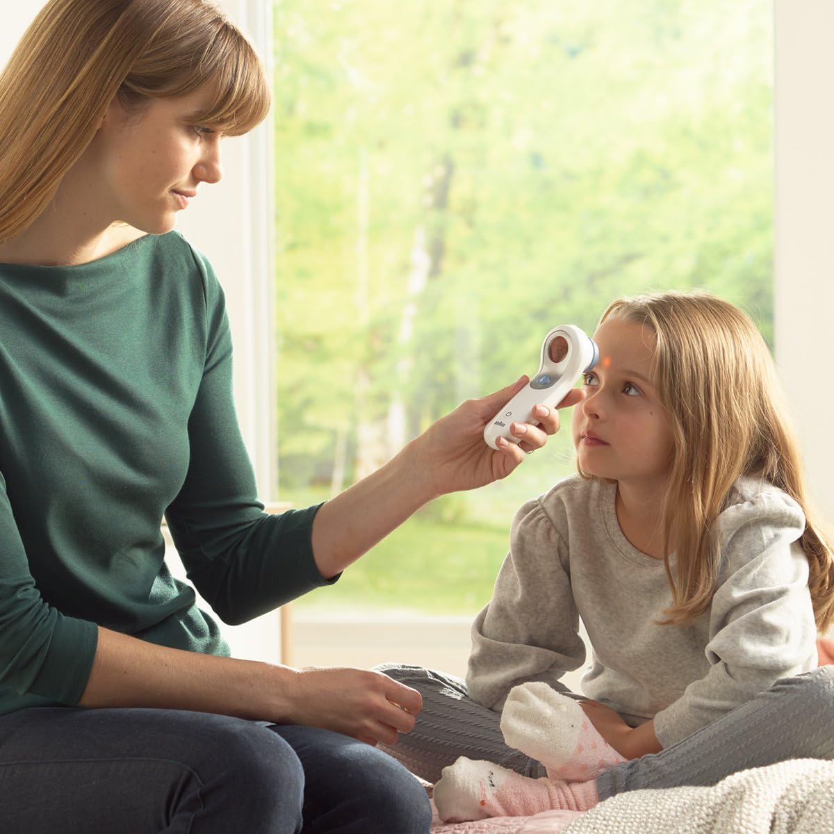 Braun No Touch and Forehead Thermometer - Touchless Thermometer for Adults, Babies, Toddlers and Kids – Fast, Reliable, and Accurate Results : Baby