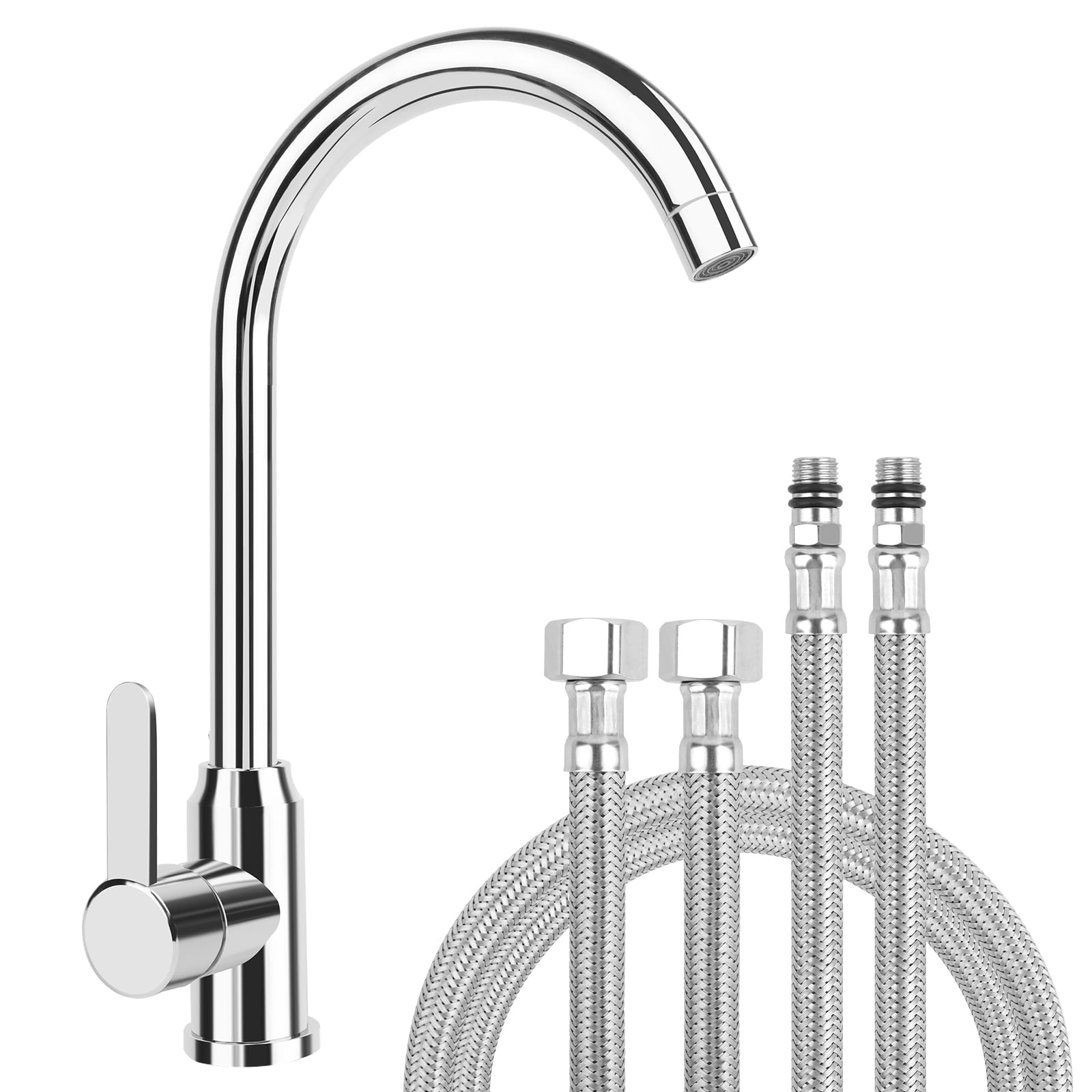 Qutalmi Wasserhahn - Auslaufhahn Mit Gewinde,Dichtungsfreier Haushaltswasserhahn Für 15-60 Liter Behälter Auslaufhahn Für Trinkwasser Bad Waschküche