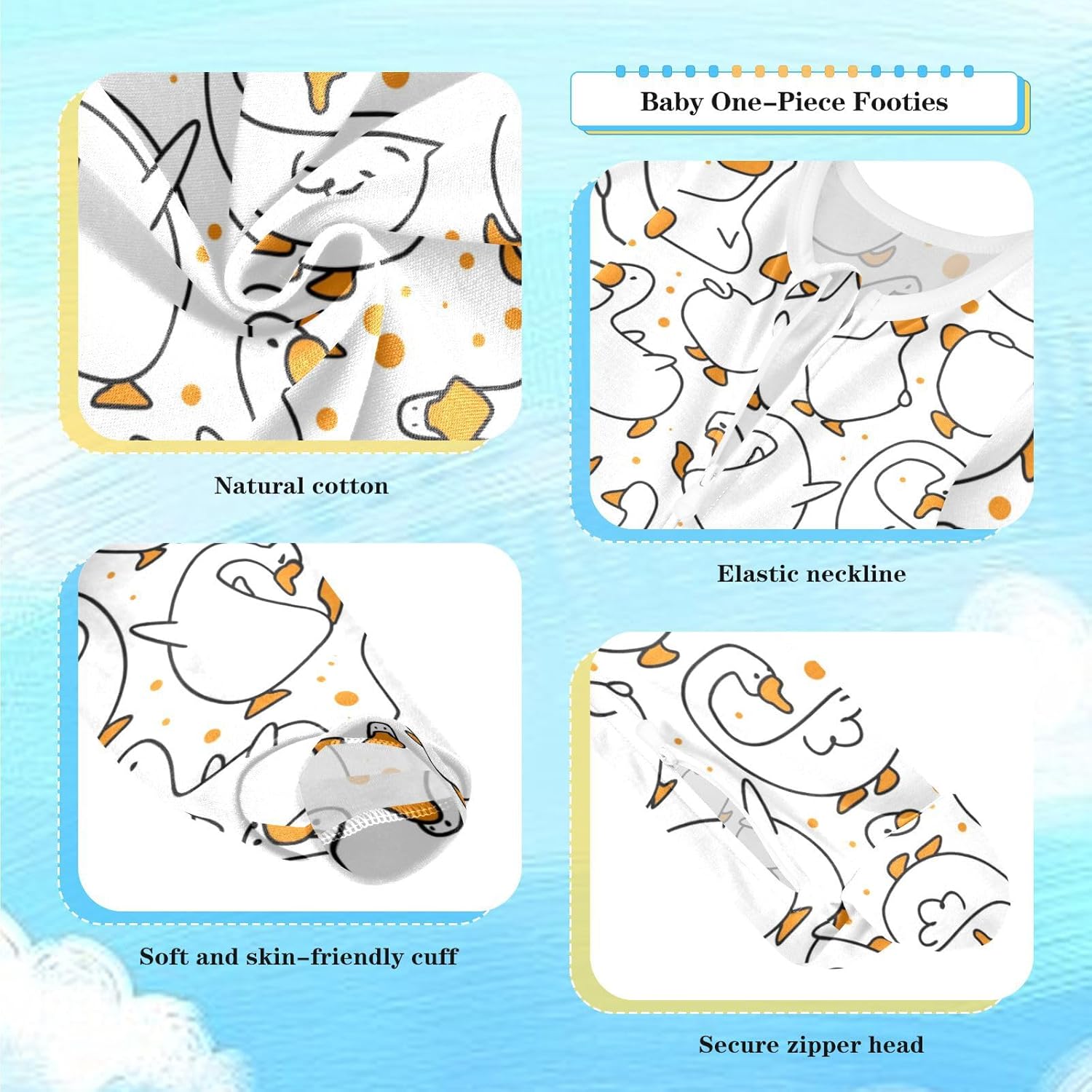 vvfelixl Green Scarf Reindeer Baby Sleepers for Girl Boys Newborn Baby Play One-Piece Footies for 0-3 Months