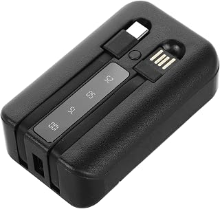 Gatuida Geheimversteck Powerbank Safe Mit Großem Fassungsvermögen Robuster Geldtresor Für Wertsachen Leichter Mobiler Kleiner Safe Für Reisen Und Büro