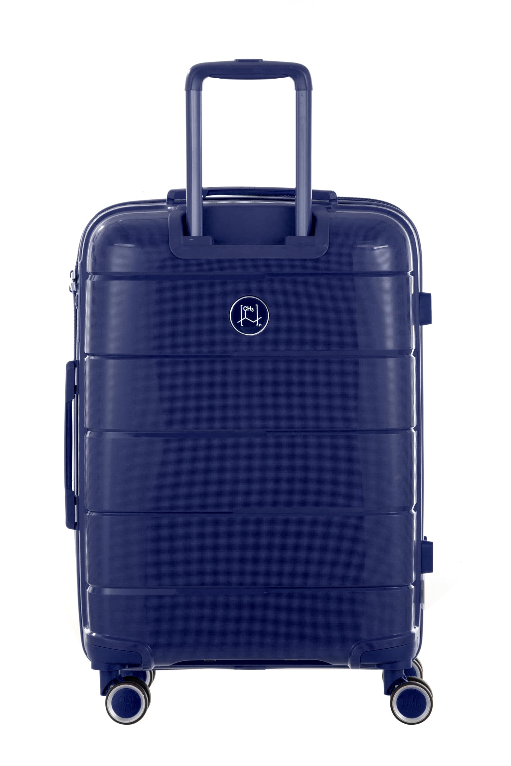GYL Citadine, Set de 3 Valises Rigides, Taille S (55 cm) - 2,8Kg - 35L, Taille M (65 cm) - 3,8Kg - 65L et Taille L (75 cm) - 4,5Kg - 100L - Polypropylène - Sérrure TSA - Garantie à Vie, Bleu_Klein