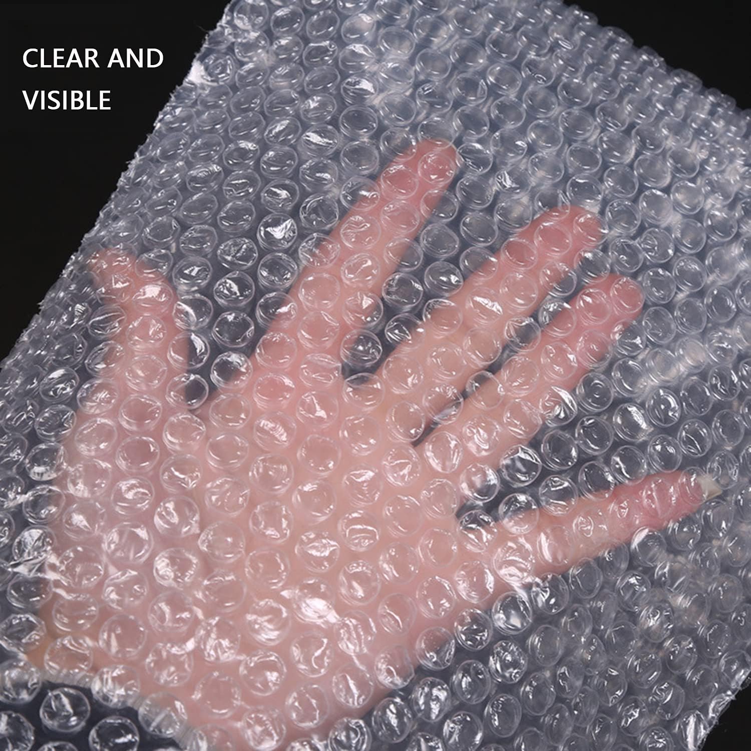 AYSUM 200pcs Bubble Pouches 5"x6",Clear Small Bubble Bags Double Walled Protective Cushioning Bags for Mailing, Shipping, Packaging, Storage and Moving