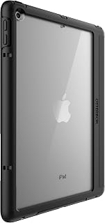 OTTERBOX Symmetry Folio Series Case for iPad (5th and 6th Generation) - Retail Packaging - Starry Night - (Clear/Black/Dark Grey Microsuede)