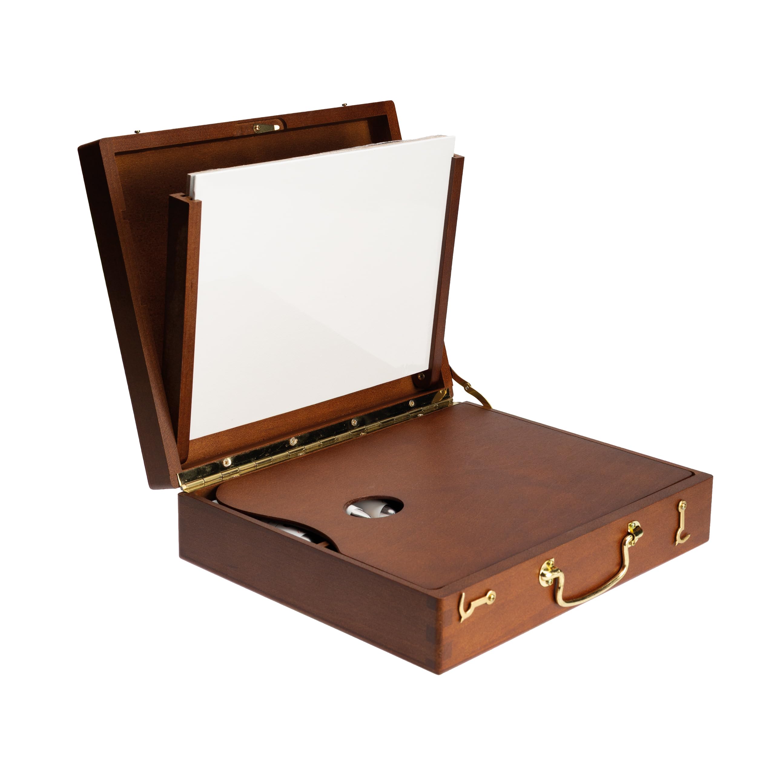 Schmincke Mussini 70 726 097 - Scatola di legno 12 x 35 ml con accessori inclusi