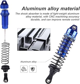 Amazon.com: HobbyPark RC Shocks for 1/10 Traxxas Slash 4x4 Hoss