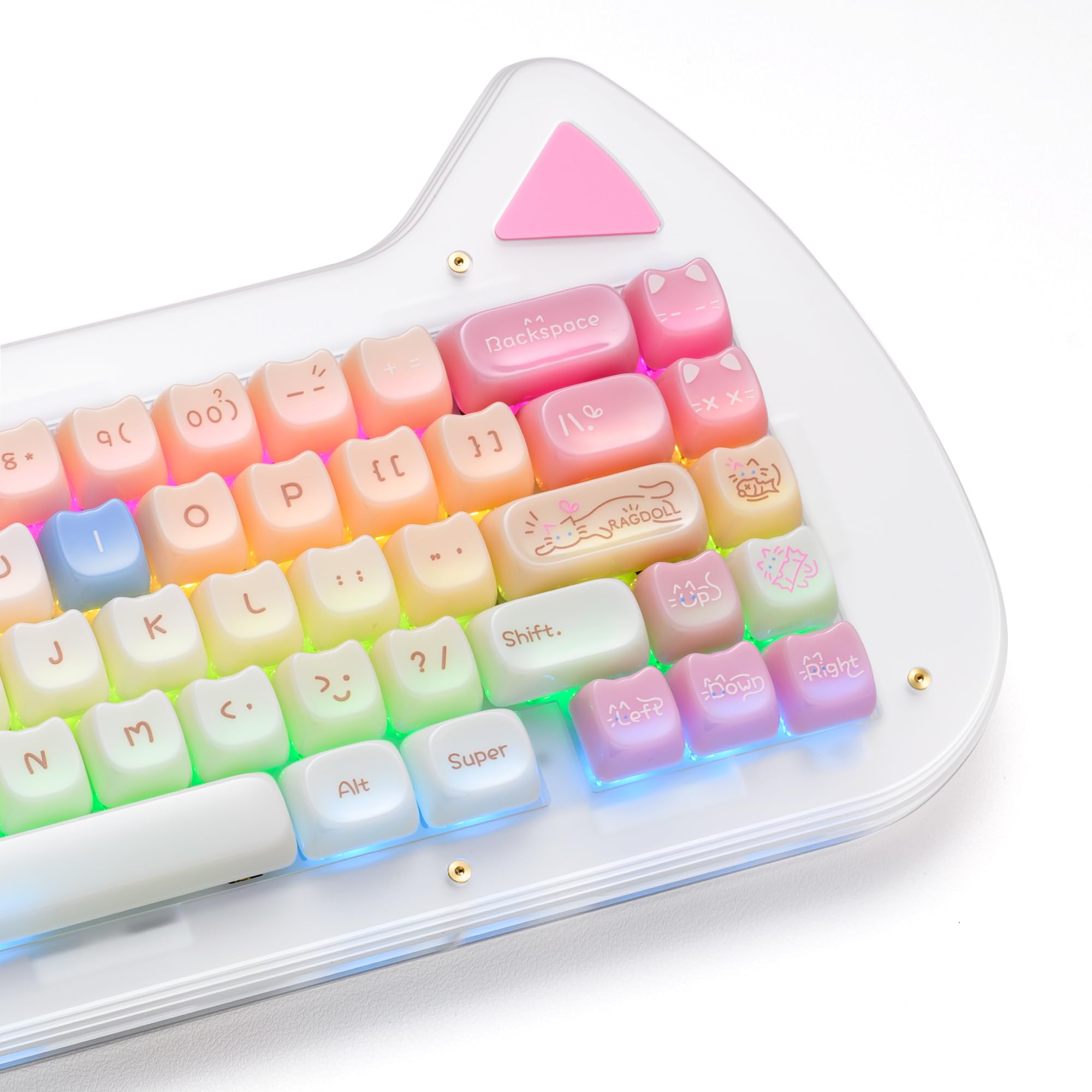 Amazon.com: HITIME x XVX Jelly Keycaps - Cute Jade Keycaps