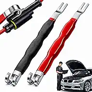 Automotive Electrical Terminal Connector Separator Removal Tool, Handy Automotive Electrical Connector Removal Tool - Easy to Use, Damage Free, Comfort Grip for Cars, Trucks, and SUVs (Red+Black)