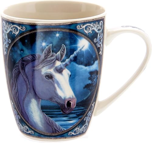 Miniatura 6 de Puckator Modelo de producto de taza de porcelana de hueso de unicornio con licencia Lisa Parker - MULP20