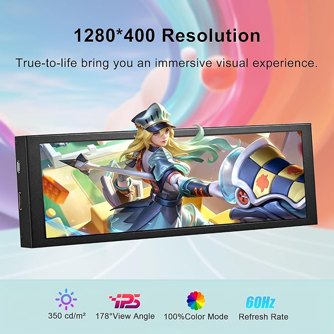 Monitor Extensor 7.84 HD IPS miniatura 2