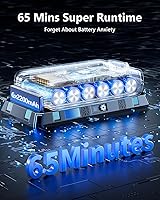 Vista 3 de Cordless Vacuum Cleaner, 580W 48Kpa 65Mins Vacuum Cleaners for Home, Self-Standing Stick Vacuum with Auto Scrapping Dust Tech, Low Noise