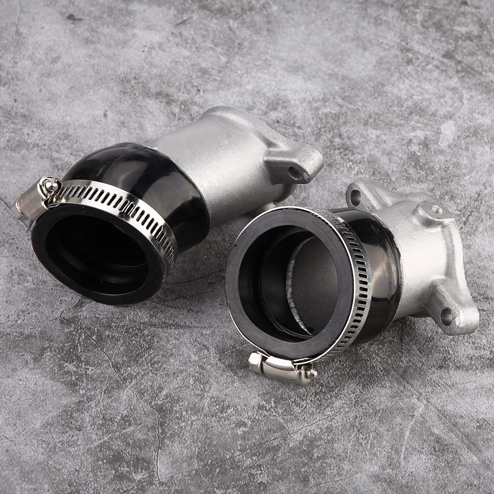Vergaser Ansaugkrümmer, 2PCS Aluminium Vergaser Ansaugkrümmer für CX500 1978-1982 ansaugstutzen cx500