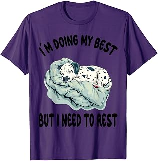 Dalmatian Official Sleepshirt Pajamas Nightgown T-Shirt