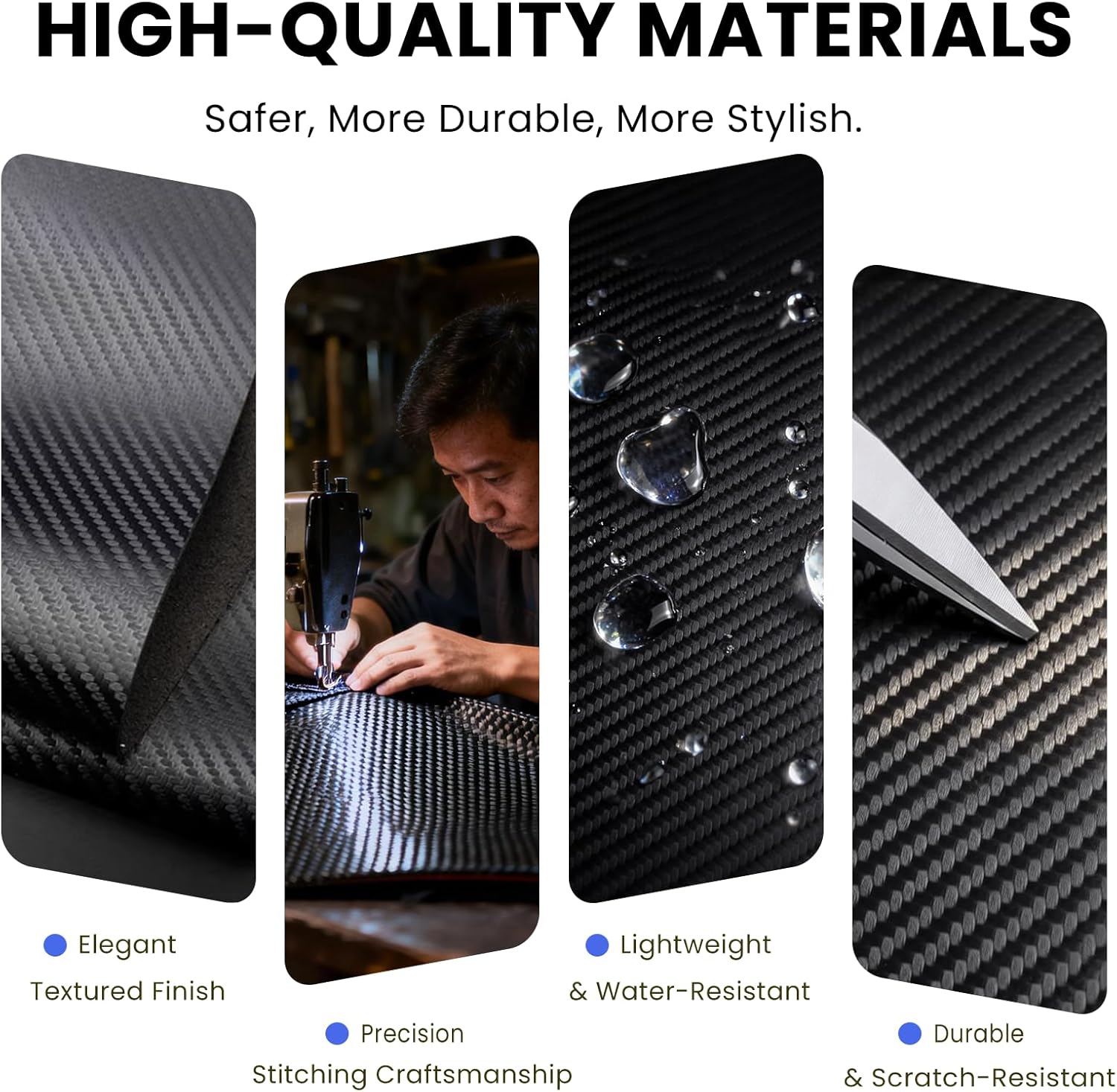 Faraday Bags 5 Pack, Anti-Tracking Faraday Bag for Laptops & Tablets & Phones & Car Keys, Premium EMP Proof Bag, Water-Resistant & Durable Faraday Cage Set