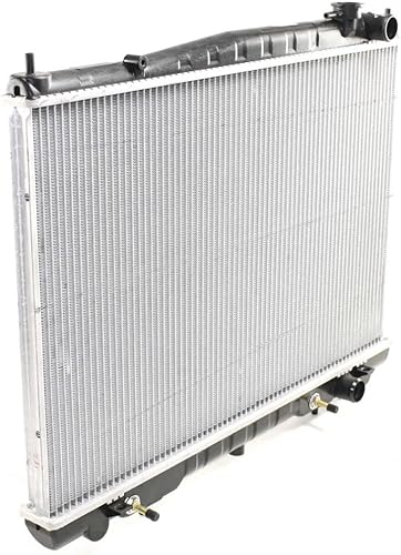 Miniatura 4 de KarParts360 Para radiador Nissan Xterra 2000 01 02 03 2004 para 21410-9Z010- (borde del vehículo 2.4L L4 2389cc  3.3L V6 3275cc aspirado