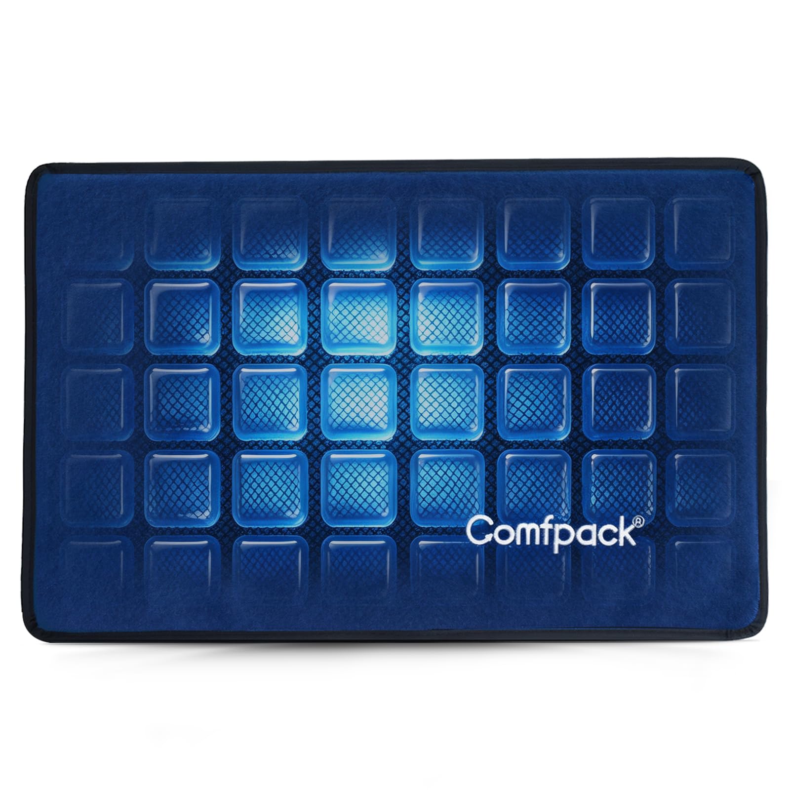 Comfpack Ghiaccio per terapia del freddo di 1 ora, riutilizzabile, per gonfiore post-operatorio, design flessibile a sezioni, sollievo dal dolore a ginocchia e spalle, artrite, distorsioni, strappi