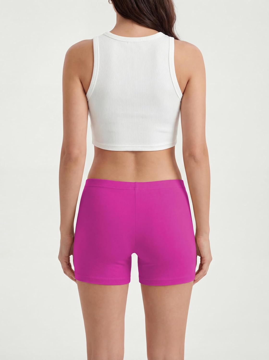 Sexy Basics Women's Ultra Soft Mini Bike Short | Spandex Workout Trunk Boxer | Multi Packs & Colors - Image 4