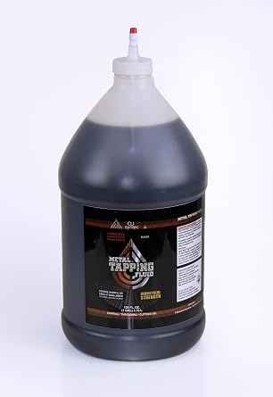 سائل التنصت المعدني الفاخر، زيت القطع - 128 FL. أونصة. 1 جالون للحفر والخيوط والقطع، تركيبة داكنة، قوة صناعية، صنع في الولايات المتحدة الأمريكية