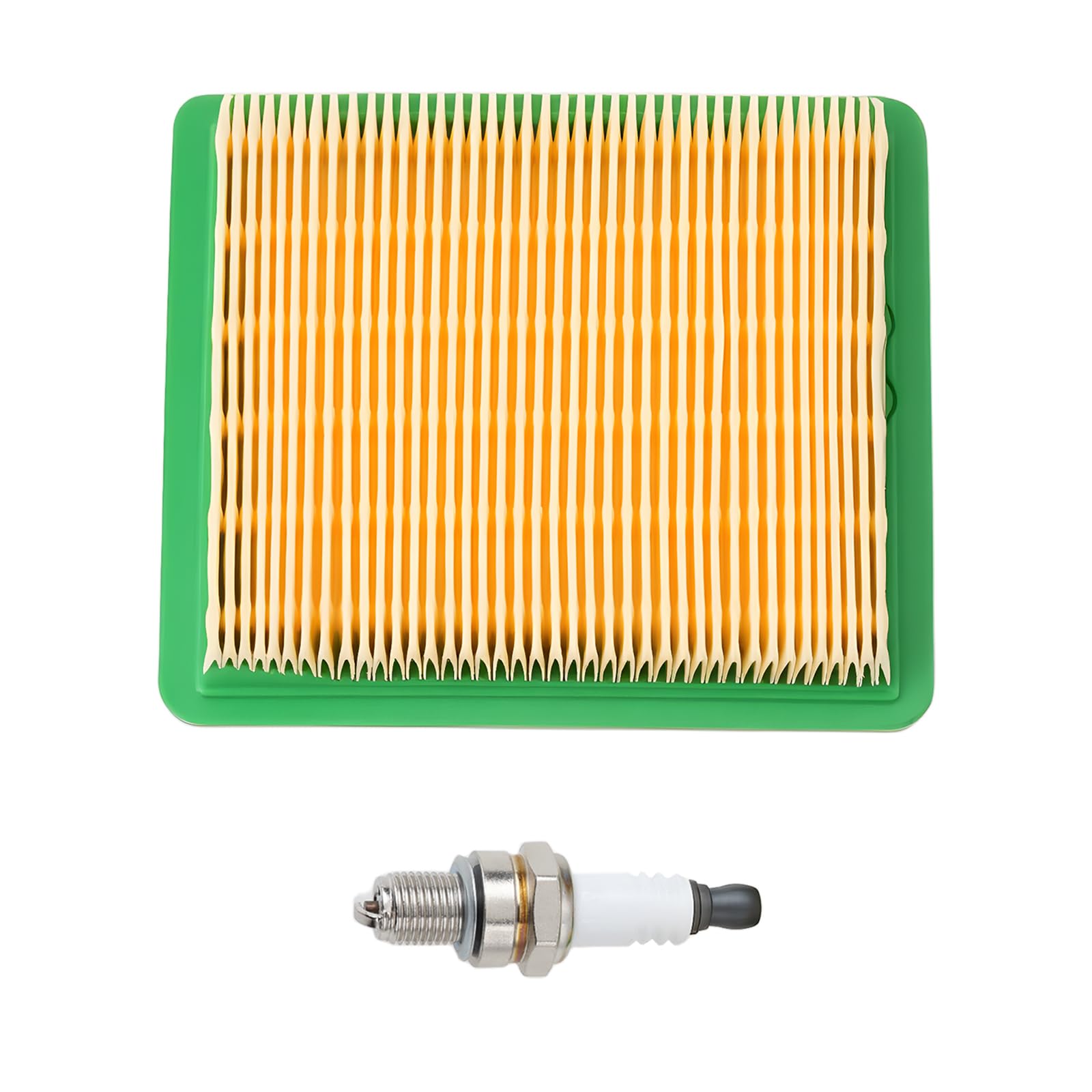 AS Axis Spindleon 1 Set Lawnmower Service Kit Air Filter Spark Plug Compatible with H-yundai HYM430SP HYM460SP HYM460SPE Lawnmowers