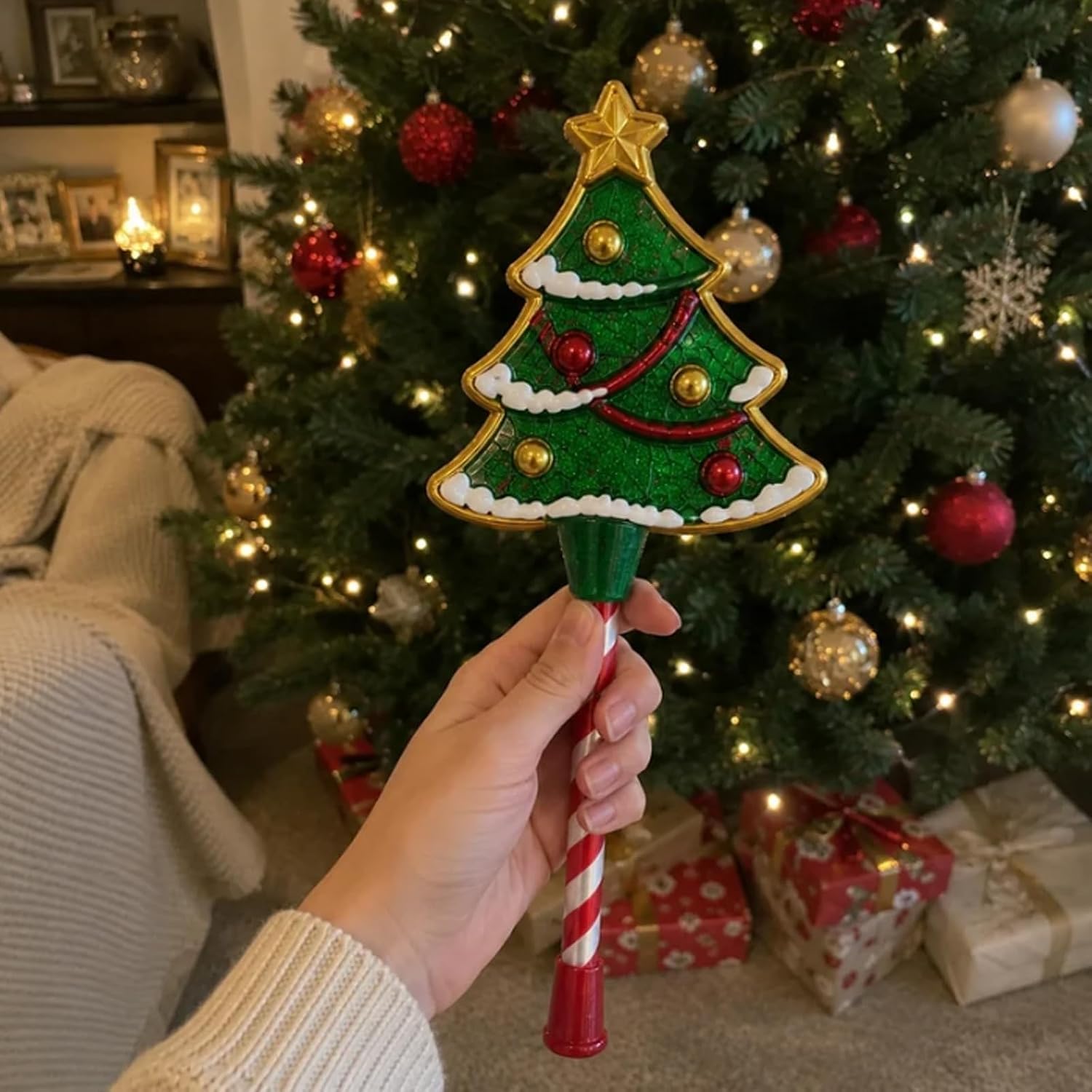 Credit Card Wand Natalizia | Bacchetta Magica Con Porta Carte