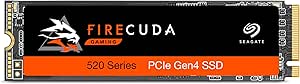 Seagate FireCuda 520 SSD 500Gb PCIe Gen4 x4 NVMe