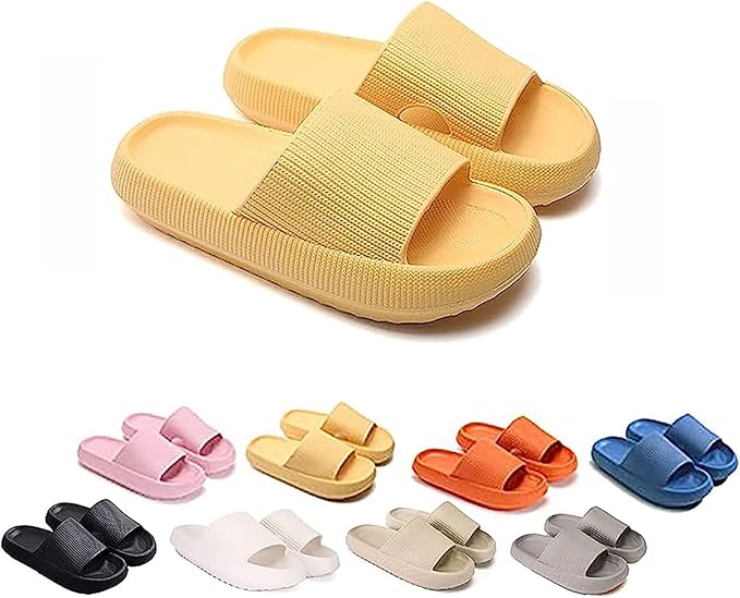 sPeesy Pummys Original Mujer Pantuflas Pummy Mujer Originales, Cozy Slides Originales, Zapatos de Nube Mujer,Pummy Latschen Original Mujer Zapatos Nube Mujer,Chanclas de baño de ducha (Color: