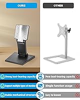 Vista 8 de Soporte de montaje WEARSON para Yaxa Alexa Echo Show 15 (1ª, 2ª generación), soporte basculante y giratorio hecho para Yaxa Echo Show 15