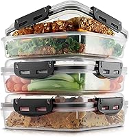 Vista 8 de Tafura Sandwich Containers Sandwich Box - Fiambreras sin BPA (morado, 2 unidades)
