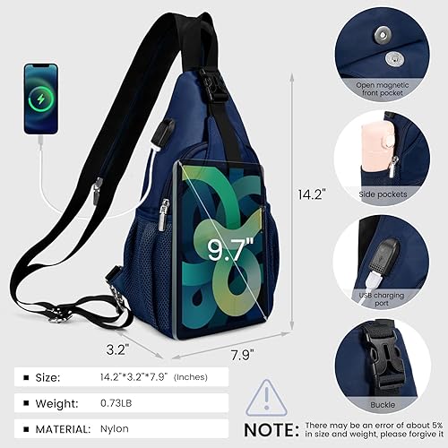 Vista 18 de LOVEVOOK Bolso bandolera para mujer, casual, de nailon, bandolera, mochila de viaje, bolsa de hombro, senderismo, mochila