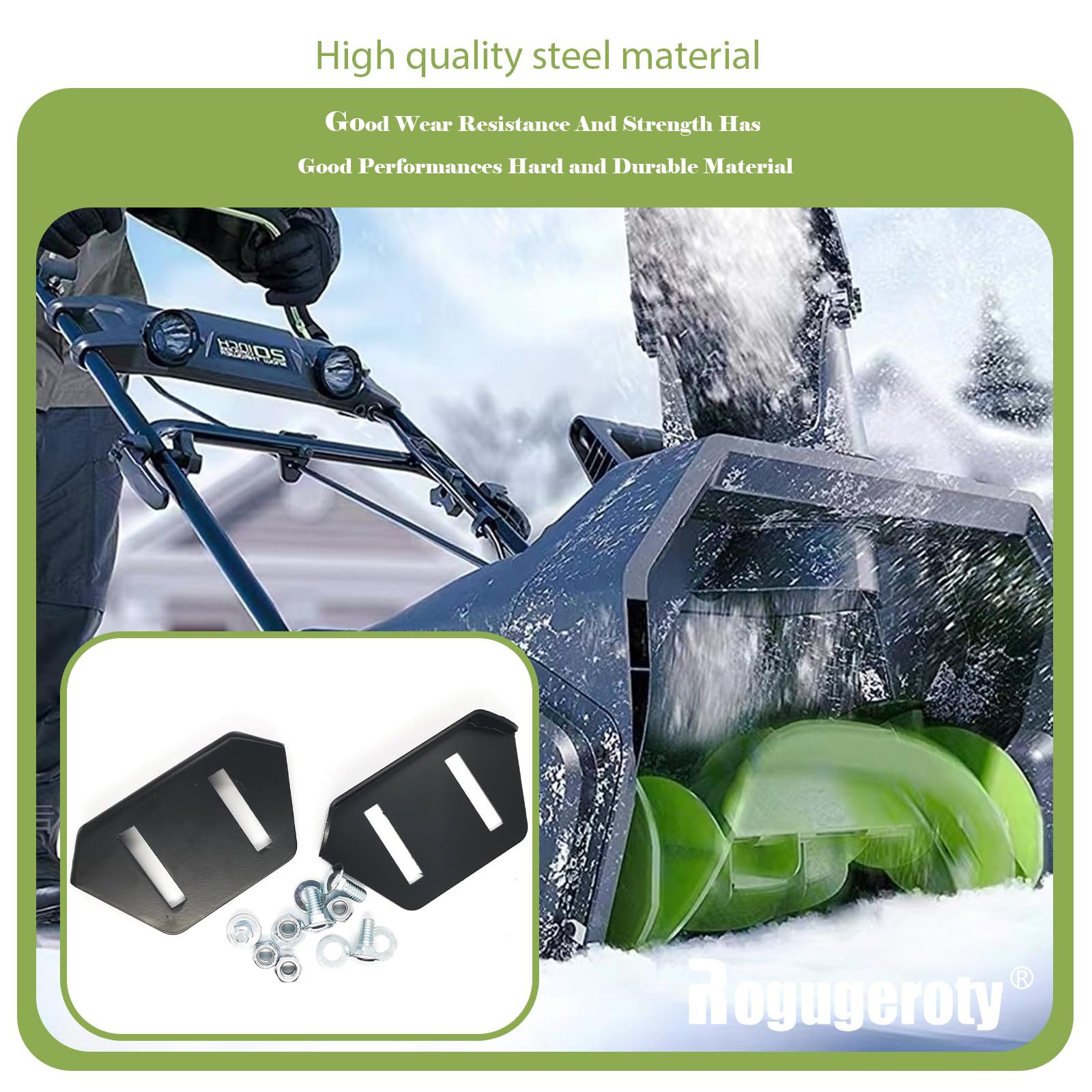 40-8160-01 Lot de 2 patins pour souffleuse à neige Toro 40-8160-01 Clinic 1606569