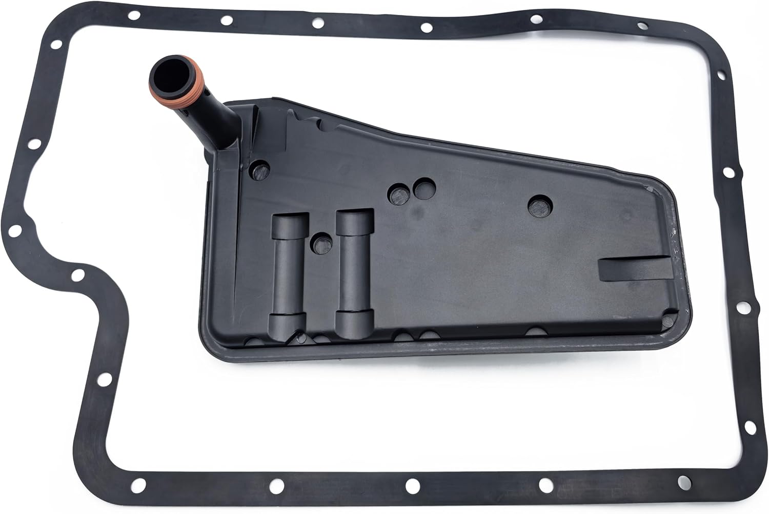 Automatic Transmission Filter Oil Pan Gasket Kit E40D 4R100 4WD Compatible with Ford 1989-2005 Expedition Bronco Excursion F-350 F-450 F250 F350 F450 Super Duty Navigator Replaces F6TZ-7A098-BB
