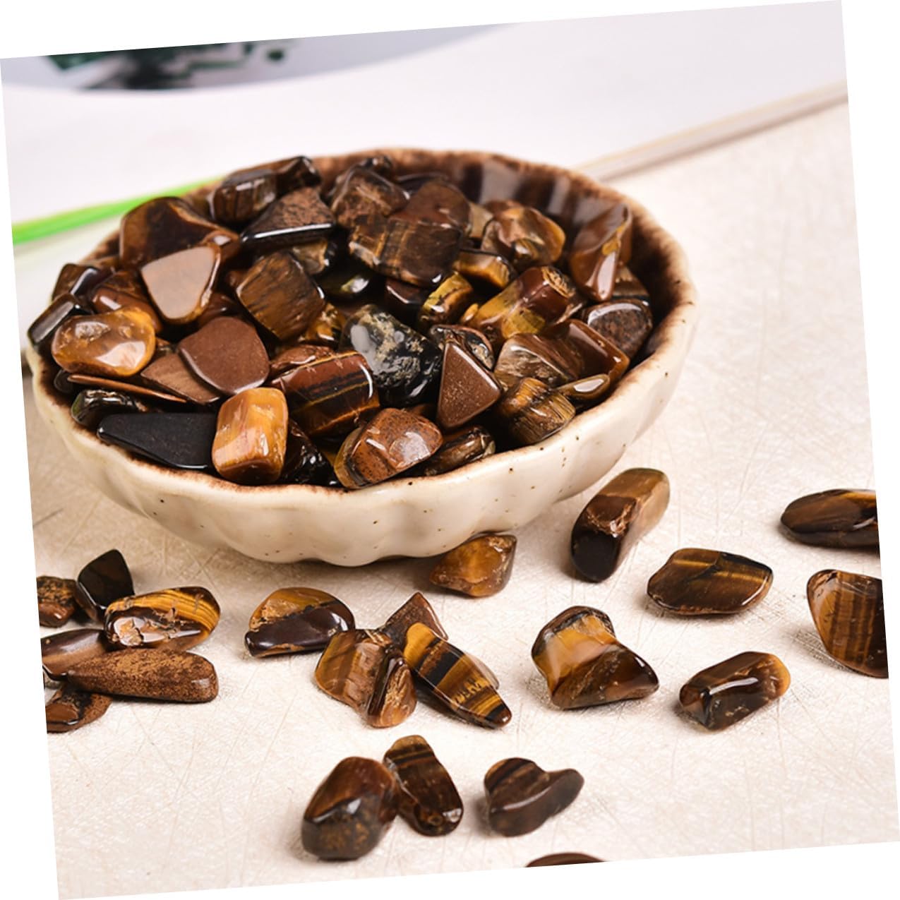 Bulk Natural Eye Stone Aquarium Gravel 7-9mm Decorative Fish Rocks for Freshwater Terrariums and Aquarium Supplies