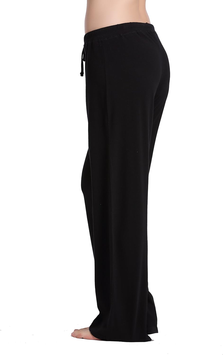 CYZ Womens Casual Stretch Cotton Pajama Pants Simple Lounge Pants - Image 3