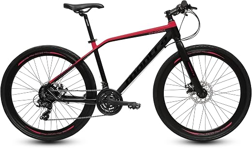 Montra Chord 7X3 Geared with Disc 27.5 Ruby Red and Black with Grey, 69.85, (1FPQ36G0C07000A)