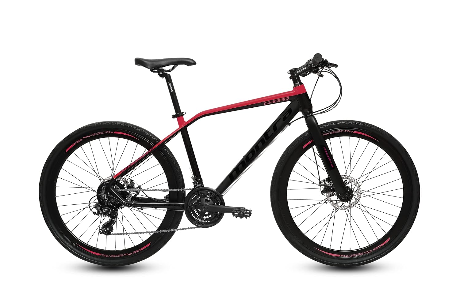 Montra Chord 7X3 Geared with Disc 27.5 Ruby Red and Black with Grey, 69.85, (1FPQ36G0C07000A) - Review, Price and Buying Guide