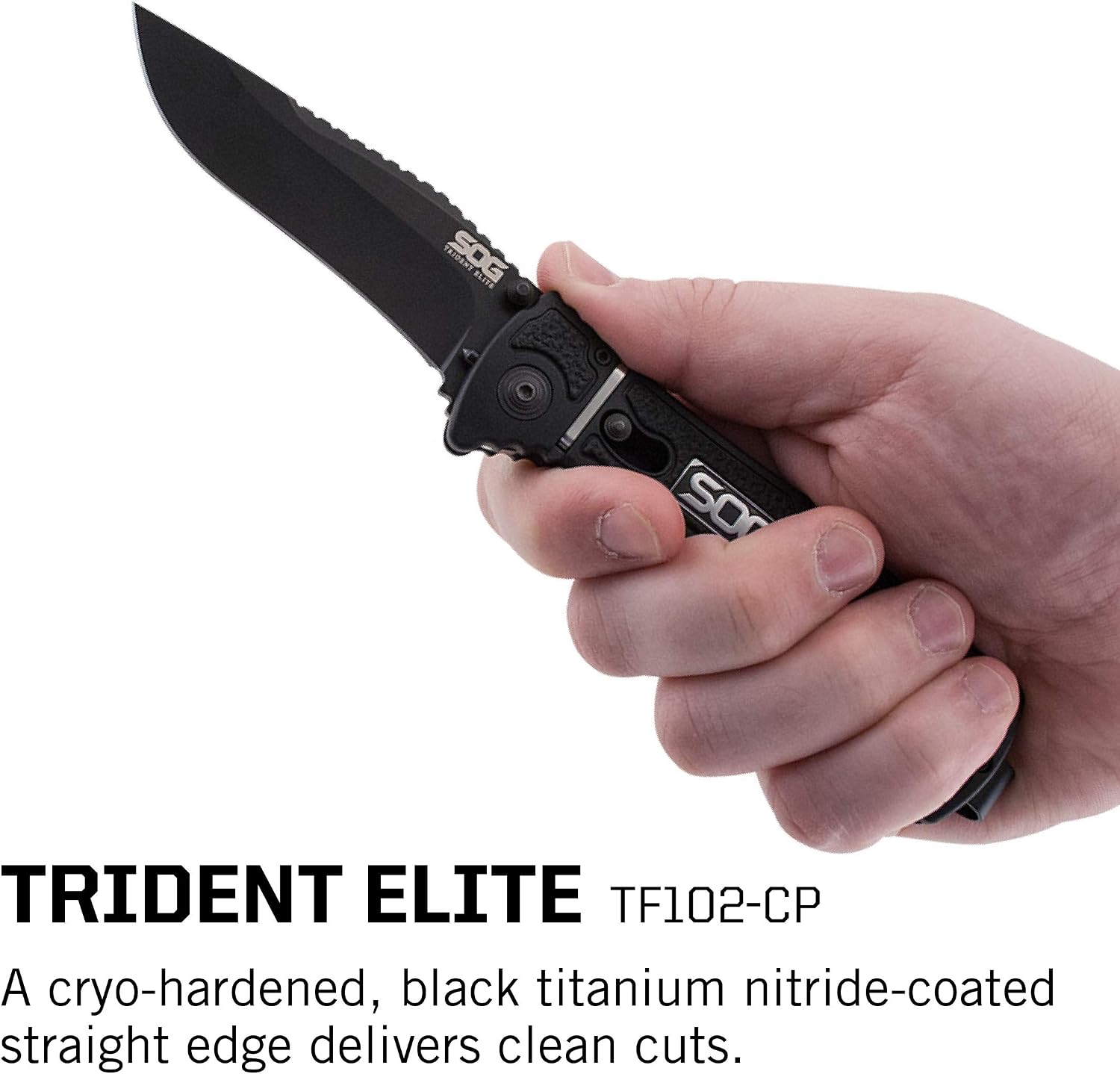 SOG Pocket Rescue Knife - Trident Elite Tactical