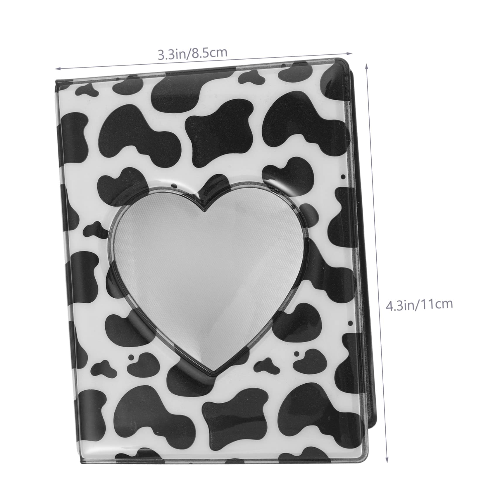 SOLUSTRE 2pcs Heart Pattern Album Lovely DIY Photo Book for Storing Memories for Weddings Birthdays and Special Events and Unique Design