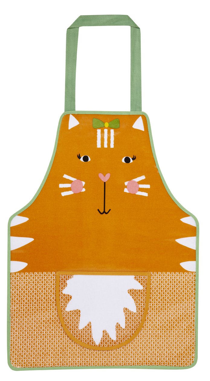 Ulster Weavers Multi-Colored Ginger Cat Children's Pvc Apron